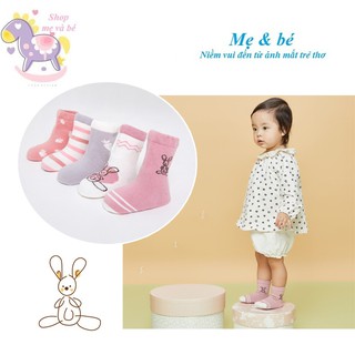 Tất cho bé- set 5 đôi tất cao cổ cho bé