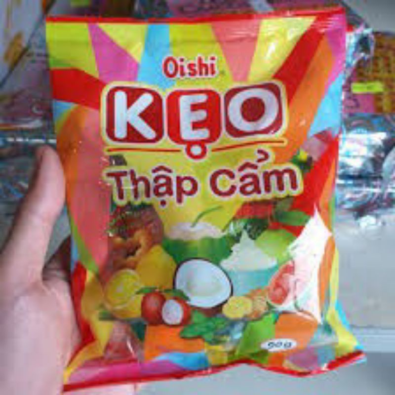 Gói kẹo oshi đủ vị 90g