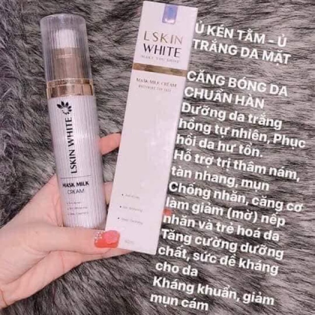 Ủ KÉN TẰM - Ủ TRẮNG NUÔI DƯỠNG DA