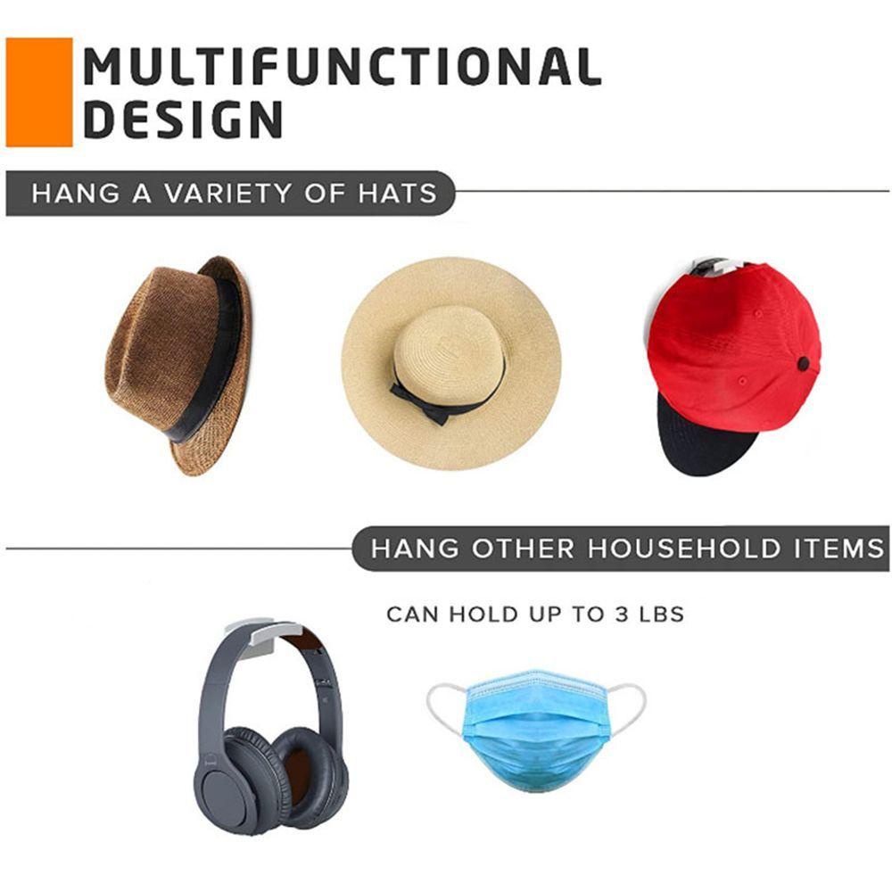 Set 1 / 6 Giá Treo Mũ Lưỡi Trai Tiện Lợi