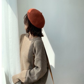 Mũ Nồi Beret Dạ Vintage M11