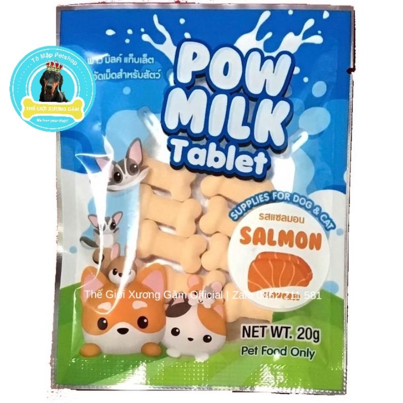 [Mã PET50K giảm Giảm 10% - Tối đa 50K đơn từ 250K] [HOT] KẸO SỮA DÊ THÁI POWMILK GÓI MINI 20GR