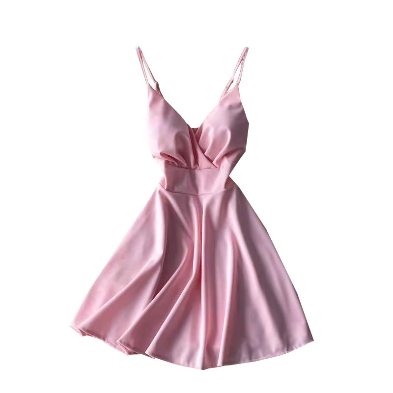 🌸Hàng Order🌸 Váy Đầm 2 Dây Dáng Xòe Sexy Nữ Tính 🌸Hàng Quảng Châu