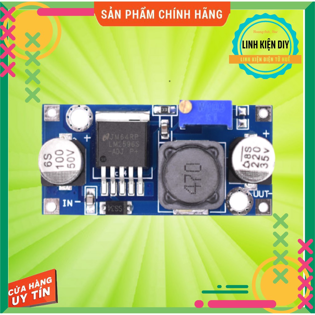 Mạch Hạ Áp DC BUCK LM2596 3A mạch giảm áp BUCK