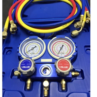 Đồng Hồ Gas Đôi VALUE Model VMG-2-R22-B (Có Dây)