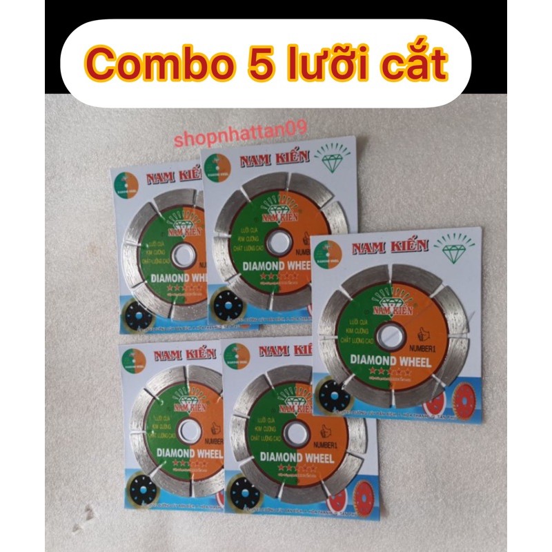 combo  5 Lưỡi cắt gạch cắt đá cắt tường nam kiến