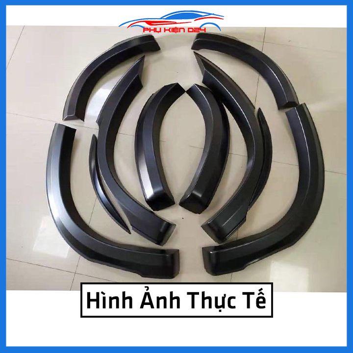 Bộ ốp cua lốp xe ô tô Xpander 2018-2019-2020-2021-2022 mẫu trơn trang trí bảo vệ lốp xe