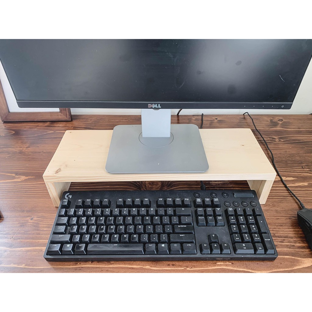 Monitor Stand - Kệ gỗ để màn hình máy tính, laptop cho bàn làm việc H16 | BigBuy360 - bigbuy360.vn