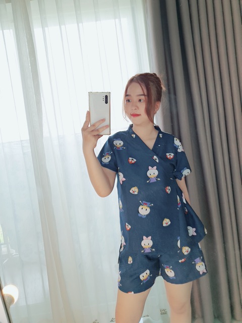 Đồ ngủ Kimono mùa hè Kate Thái form &lt;58kg