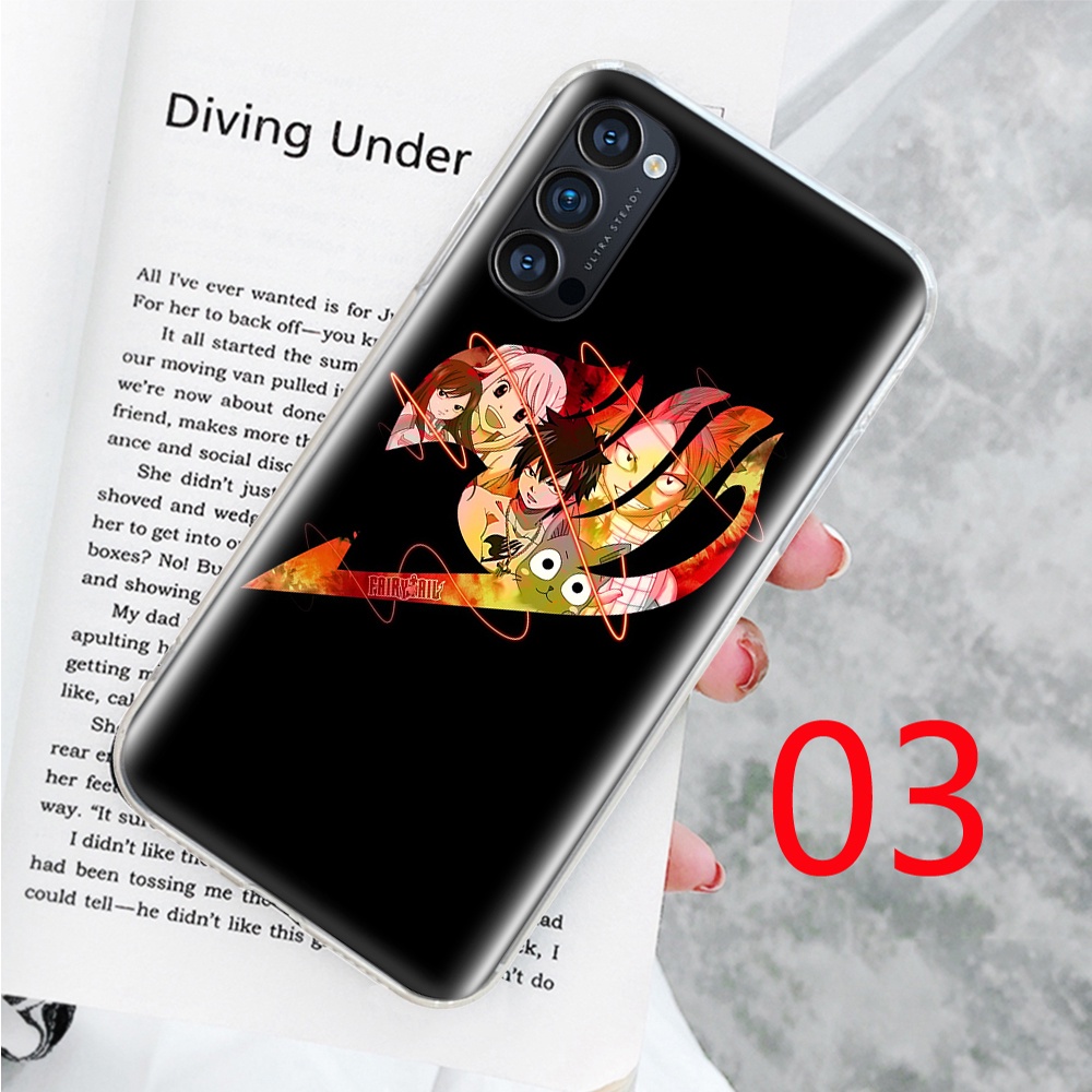 Wi-50 Ốp Điện Thoại Mềm Trong Suốt In Hình fairy tail Cho vivo y22s y16 y01 y02 y02s v25 v25e x80 pro
