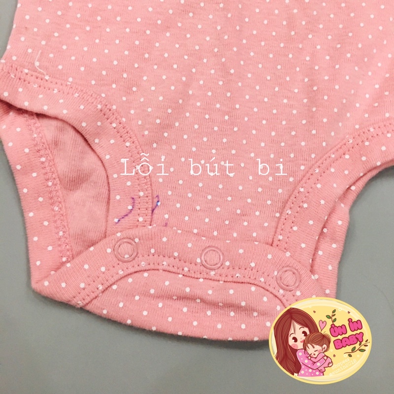 Body chip cộc tay NEW LỖI LOẠI 1 chất cotton thấm hút tốt cho bé trai bé gái (size:3-24m)