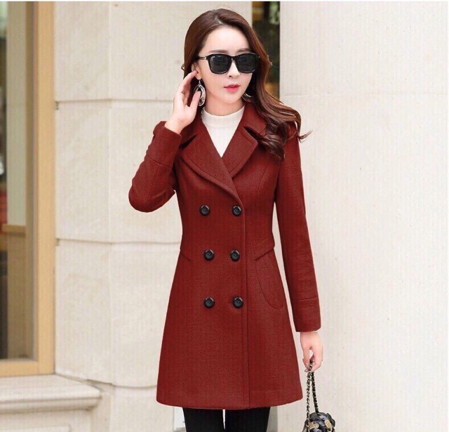 ÁO KHOÁC DẠ 6 NÚT CAO CẤP MSP-AK400370VN | BigBuy360 - bigbuy360.vn