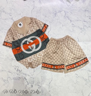 Bộ lụa pijama mặc nhà