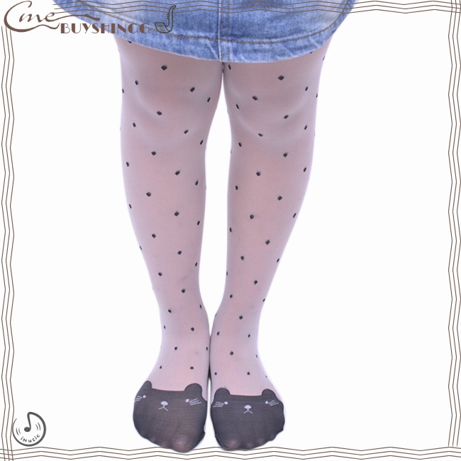 Quần Tất Mỏng Thoáng Khí Chống Móc Dễ Thương Cho Bé Gái