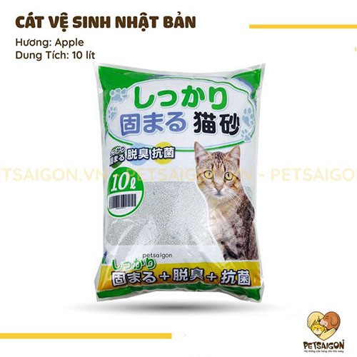 [CHÍNH HÃNG] CÁT VỆ SINH NHẬT BẢN CHO MÈO - 10L