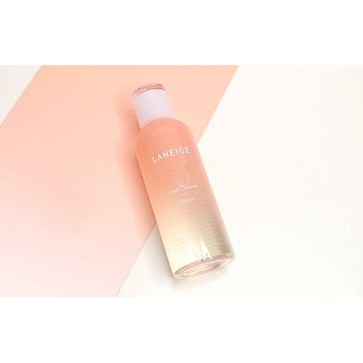 Nước hoa hồng Laneige cân bằng, dịu mát da Laneige Fresh Calming Toner Mini size 50ml