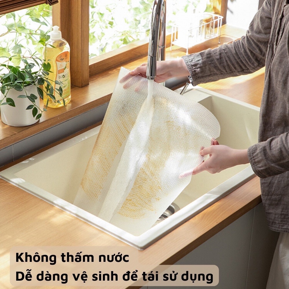 Miếng lót chống thấm tủ lạnh tủ bếp ngăn kéo tủ quần áo tấm cuộn chống ẩm bẩn mốc chất liệu EVA không thấm nước