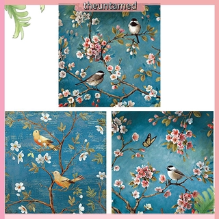 Tranh Thêu Chữ Thập 11ct Hình Chim 45x45cm