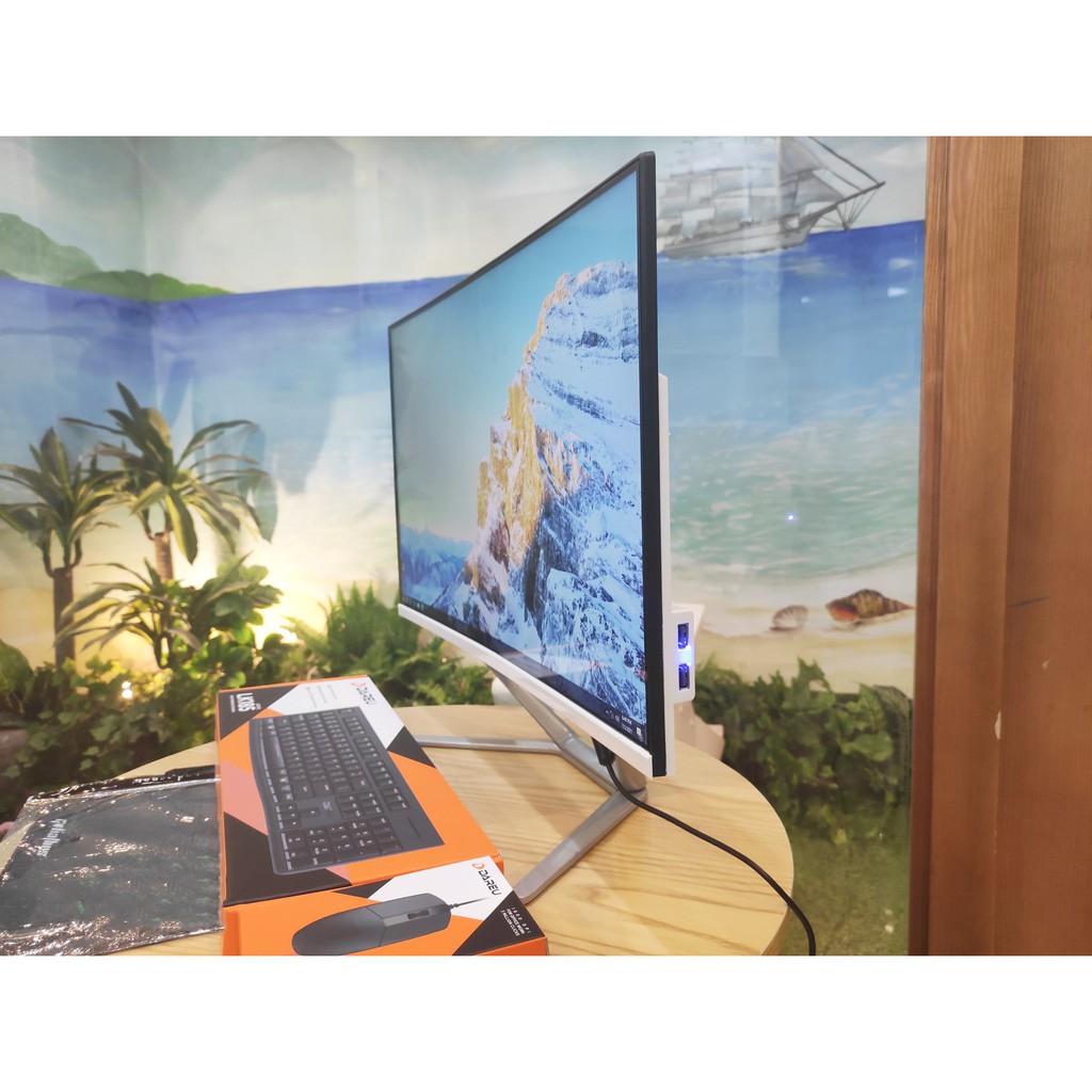 Bộ máy tính All in One Kiwivision -màn hình cong 24 full view CPU Intel® Core™ i5-10400 ,Ram 4GB/8GB DDR4 2400 SSD: 240 | BigBuy360 - bigbuy360.vn