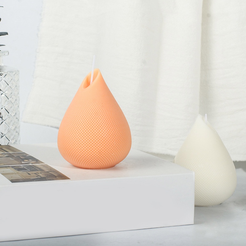 Khuôn Silicone Làm Nến / Xà Phòng Hình Giọt Nước Chống Dính Dễ Sử Dụng DIY