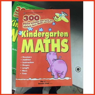 Combo 300 KINDERGARTEN MATH TIẾNG ANH