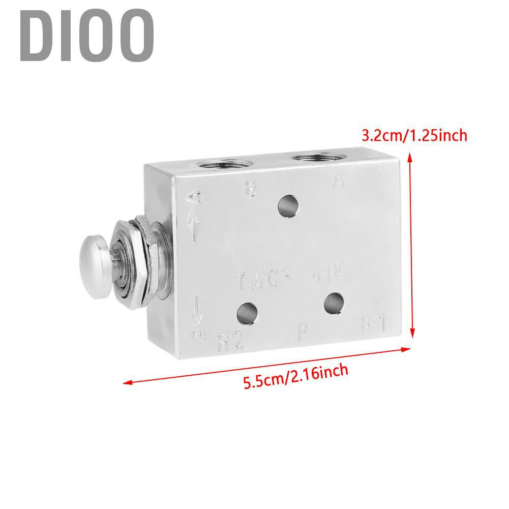 Van Điều Khiển Khí Nén Dioo Tac2-41P 2 Vị Trí 3 Chiều