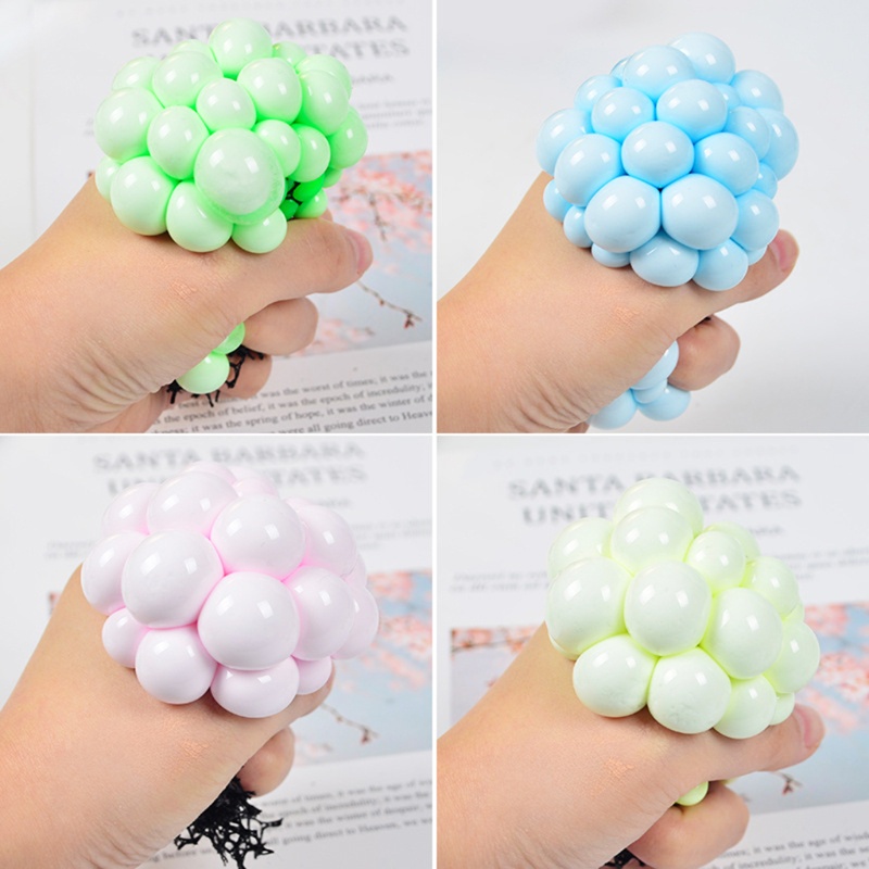 Bộ 4 Quả Bóng Lưới Squishy Giảm Căng Thẳng Cho Bé