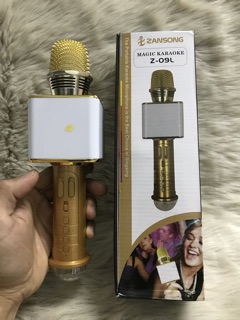 Micro karaoke Blutooth Z-09L (Có Đèn Led)
