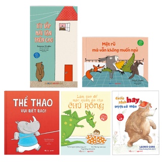 Sách - Combo Chạm Yêu Thương - Bộ 5 cuốn - Crabit Kidbooks