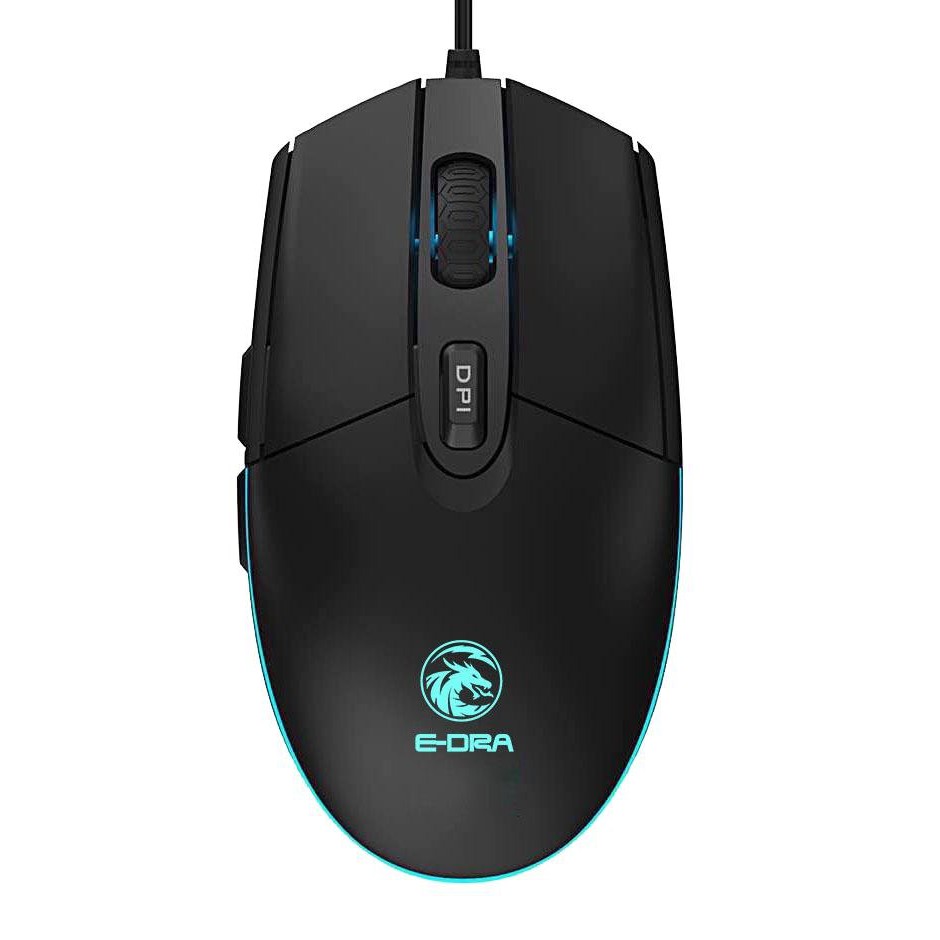 Chuột chơi game, Led RGB Chính hãng E-Dra EM6102, BH 24 Tháng Toàn Quốc - Gaming Mouse Edra 6102 RGB Led