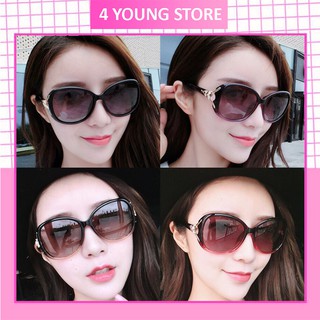 Kính mát nữ thời trang Retro bảo vệ mắt chống tia UV bảo hàng 12 tháng - Kính thời trang nữ