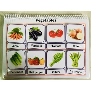 Học liệu Montessori về rau củ hoa quả