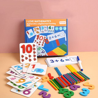 Bộ đồ chơi học chữ số và phép tính cho bé