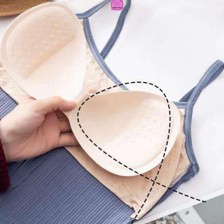 Áo Bra Hai Dây Rút Ngực Kèm Đệm Ngưc Co Giãn Sexy Quyến Rũ Cao Cấp PINK STORE AL0037