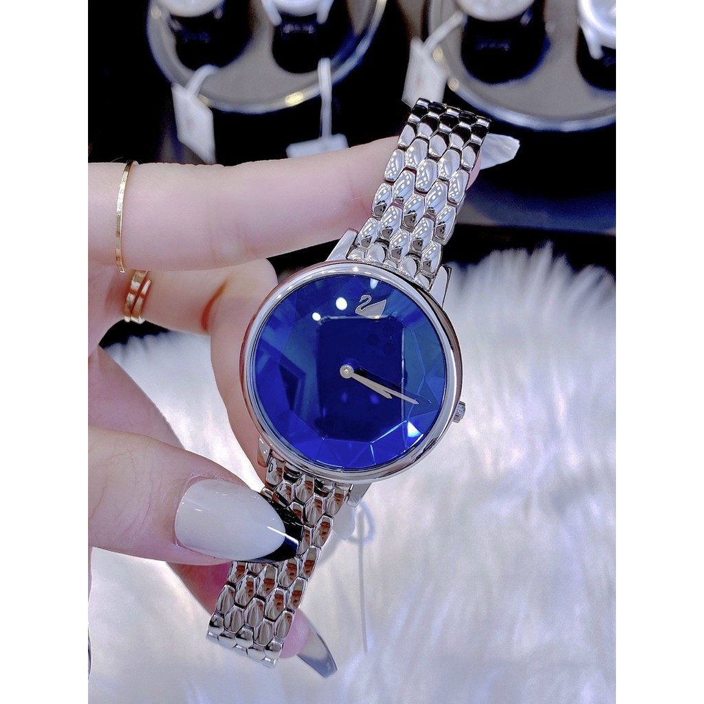 Đồng hồ chính hãng, đồng hồ đeo tay nữ SWAROVSKI full box thiên nga đẹp lung linh, siêu cao cấp sang chảnh, siêu hot