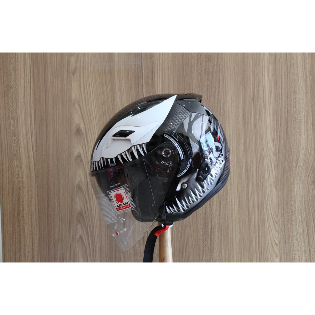 Mũ Bảo Hiểm KYT Venom Marvel Venom - X135SHOP