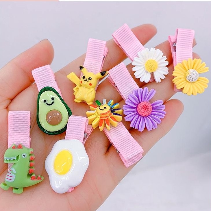 Bộ 10 kẹp tóc phong cách Hàn Quốc xinh xắn cho phái nữ