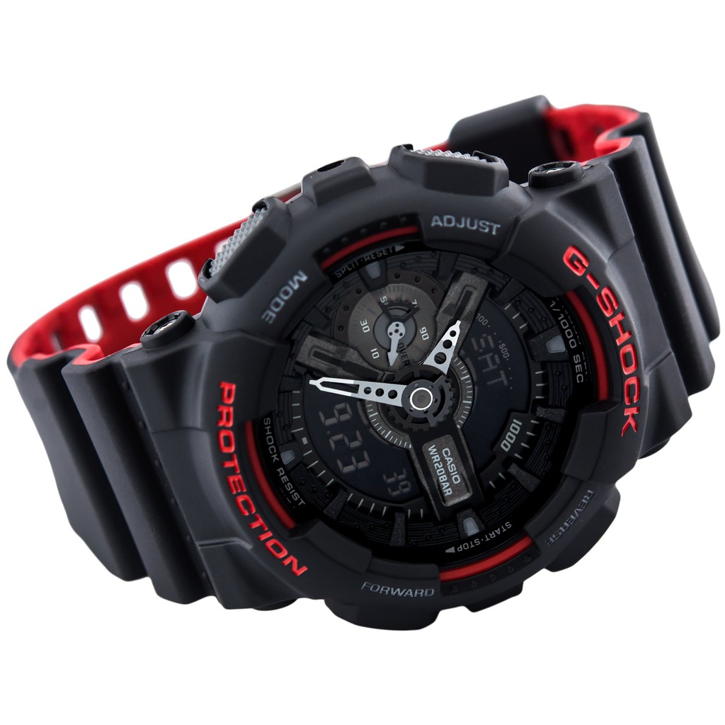 Đồng hồ thể thao nam nữ G-Shock GA-110HR-1A Full phụ kiện