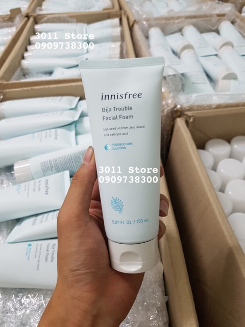 [Mã COS2405 giảm 8% đơn 300K] Sữa Rửa Mặt Innisfree Bija Anti Trouble Facial Foam