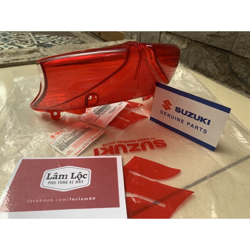 Mica chụp đèn hậu sau hayate ss fi suzuki chính hãng