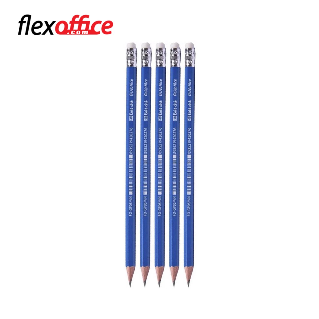 Hộp 10 cây Bút chì gỗ HB Flexoffice FO-GP05/VN