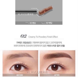 Mascara chuốt lông mày Klavuu