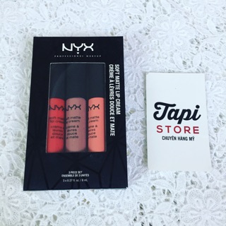 Set son Nyx Soft Matte Lip Cream
