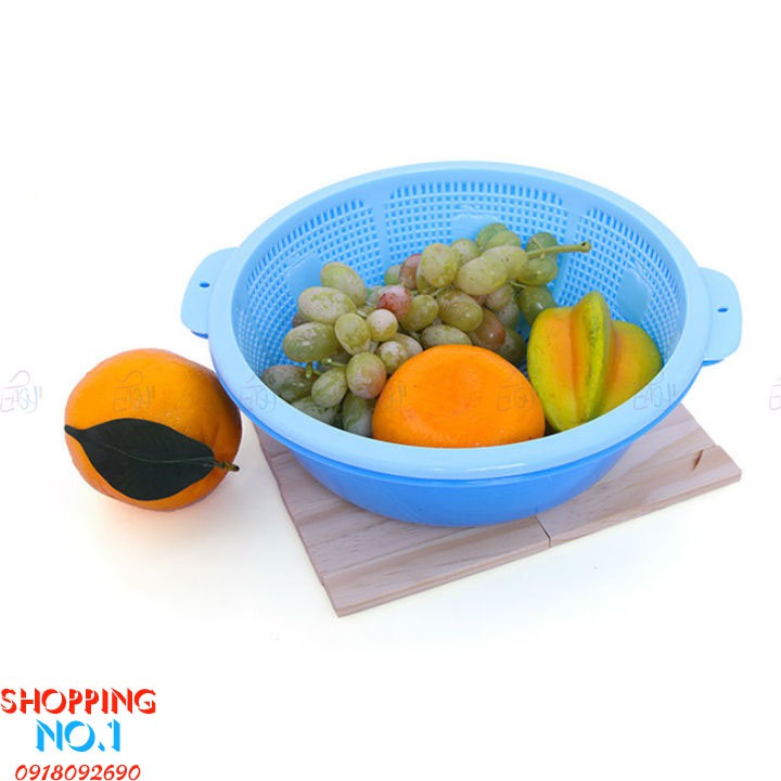 RỔ NHỰA CÓ NẮP THAU 3217