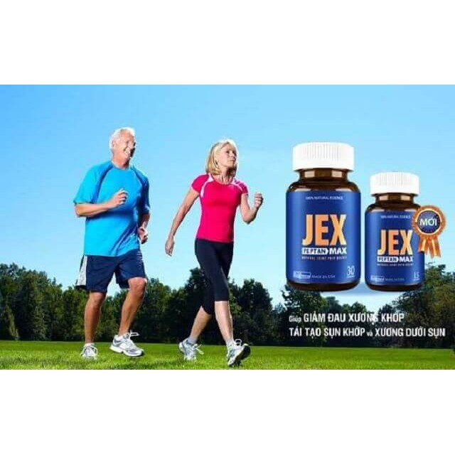 JEX MAX Bổ khớp, giúp tăng cường độ bền và dẻo dai cho xương và khớp - BN034