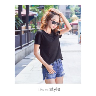  [DEAL HỦY DIỆT] Áo Kiểu Cổ Trụ Xéo Thời Trang, Vải Cotton Dày Mịn