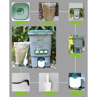 Thùng rác ủ phân bón hữu cơ cho cây trồng