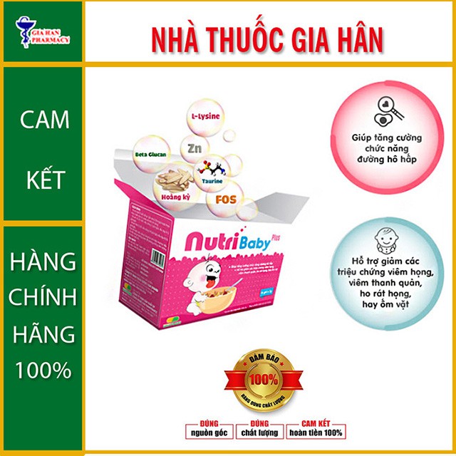 Cốm Vi Sinh Nutri Baby Plus - Dành Cho Trẻ Sơ Sinh Viêm Đường Hô Hấp