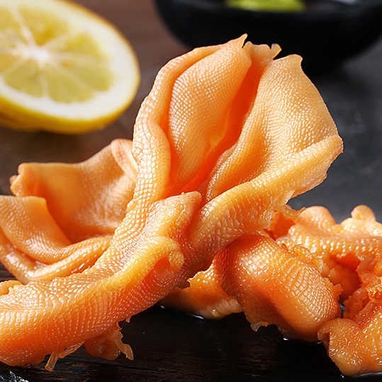 Chân Vịt Rút Xương Muối Ớt Xanh BaiCaoWei  125g