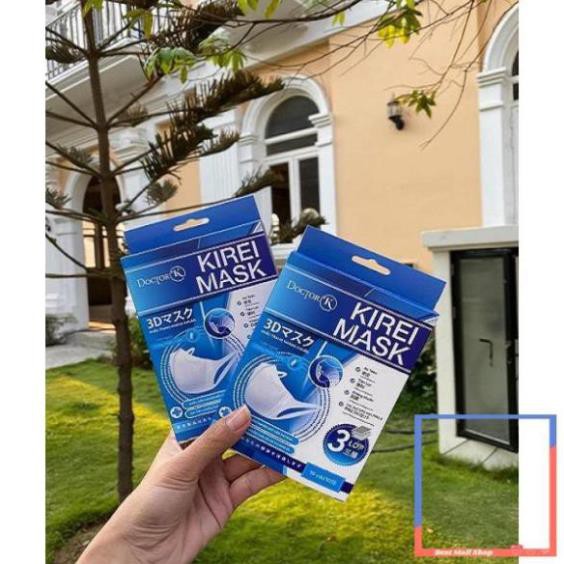 Khẩu trang 3D kháng khuẩn không mùi  Blue Doctor K - Trẻ trung và thời trang - 10 cái/Hộp | BigBuy360 - bigbuy360.vn